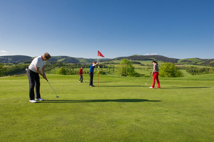 Golfen auf dem Panorama-Golfplatz in Winkhausen